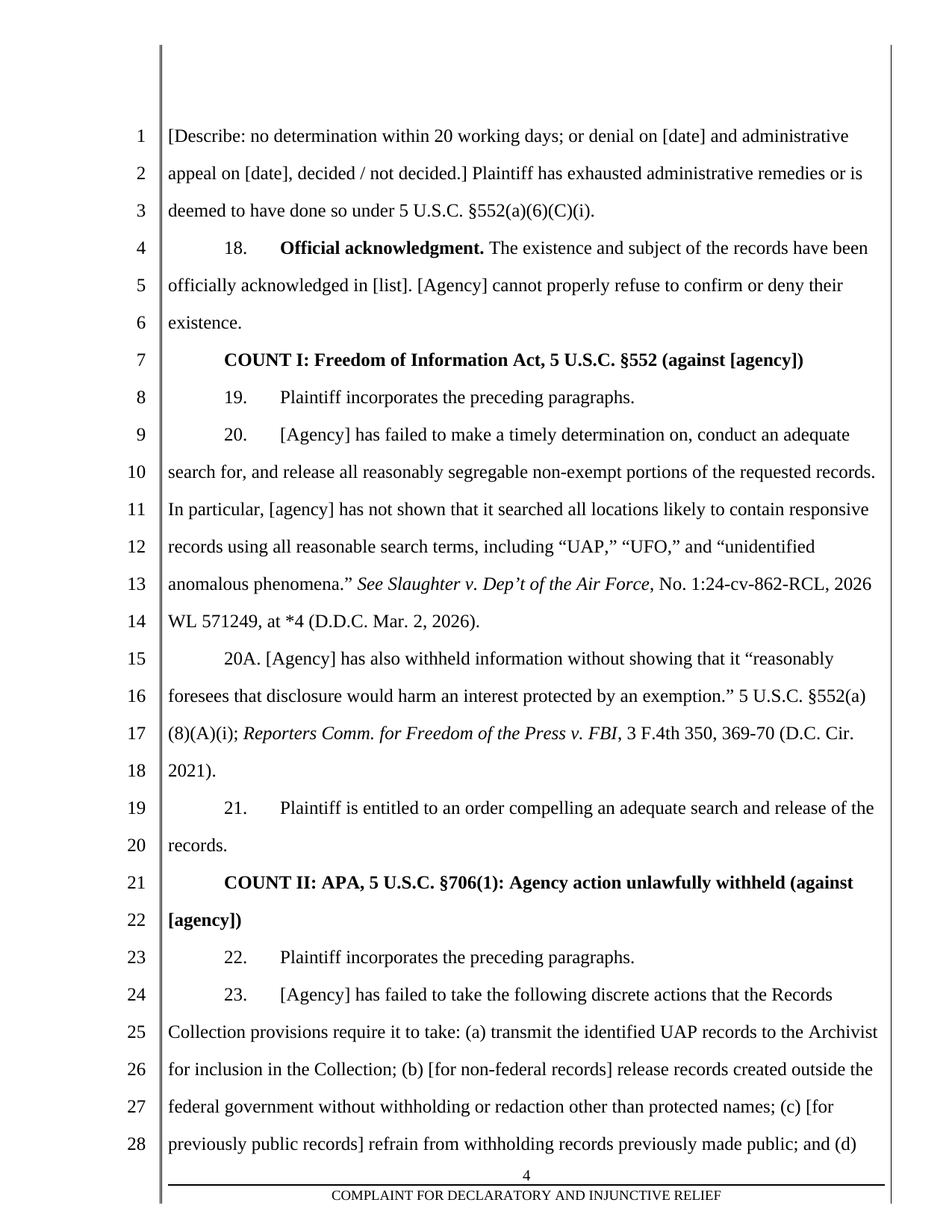 Form A3-1, page 4 of 7. The text version follows the pages.