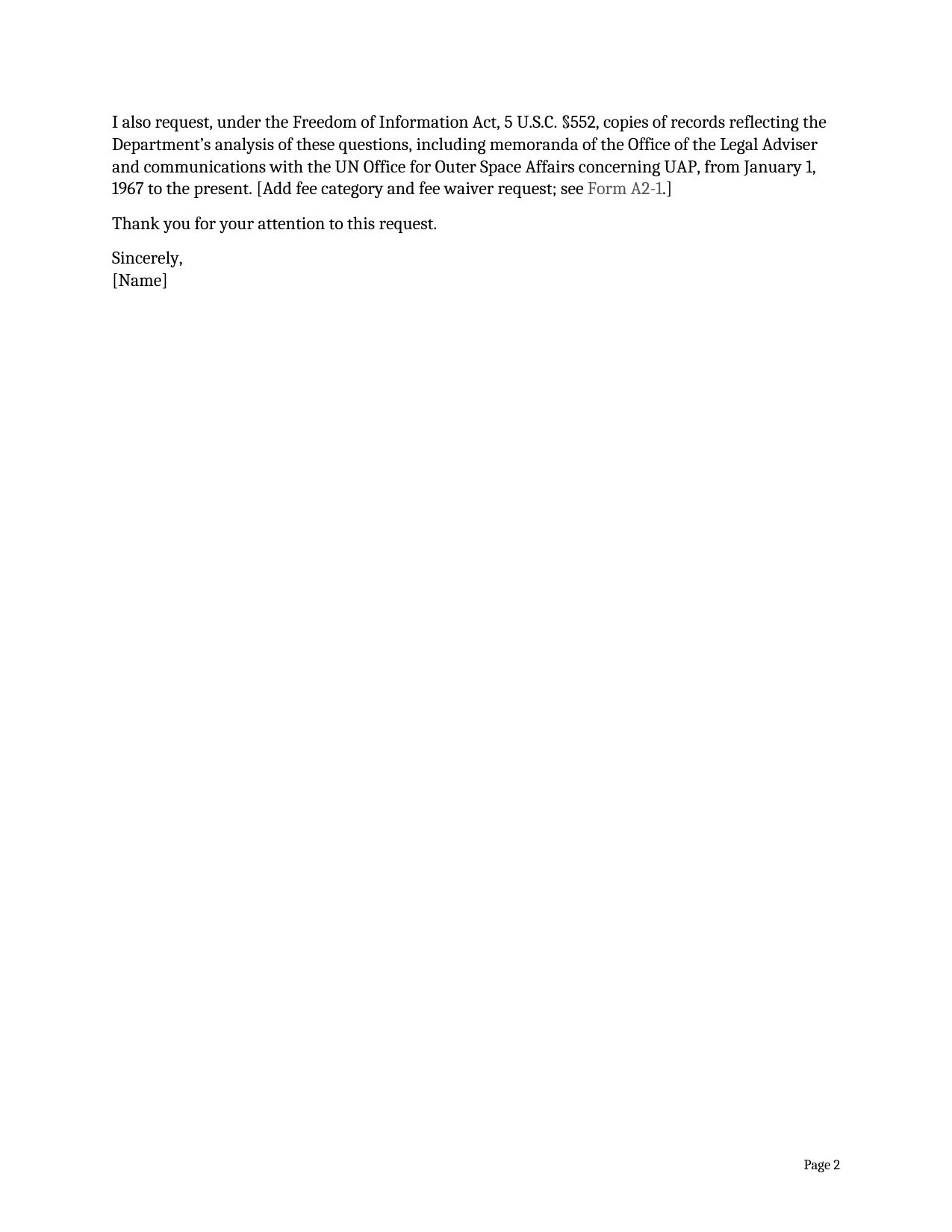 Form A4-3, page 2 of 2. The text version follows the pages.