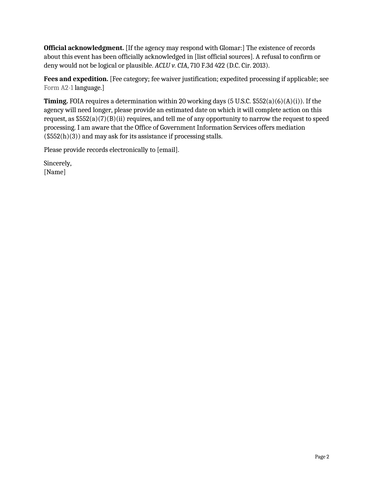 Form B1-1, page 2 of 2. The text version follows the pages.
