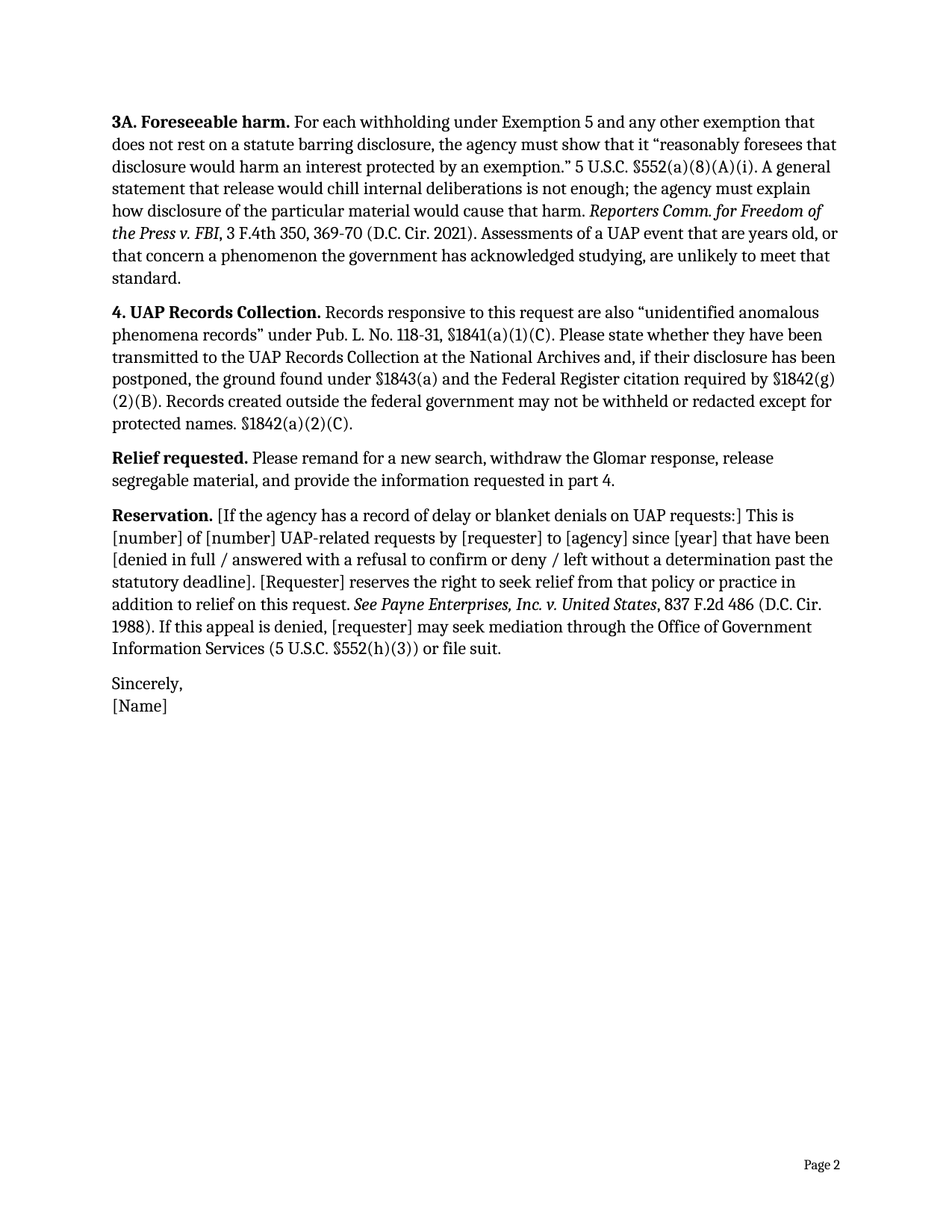 Form B1-2, page 2 of 2. The text version follows the pages.