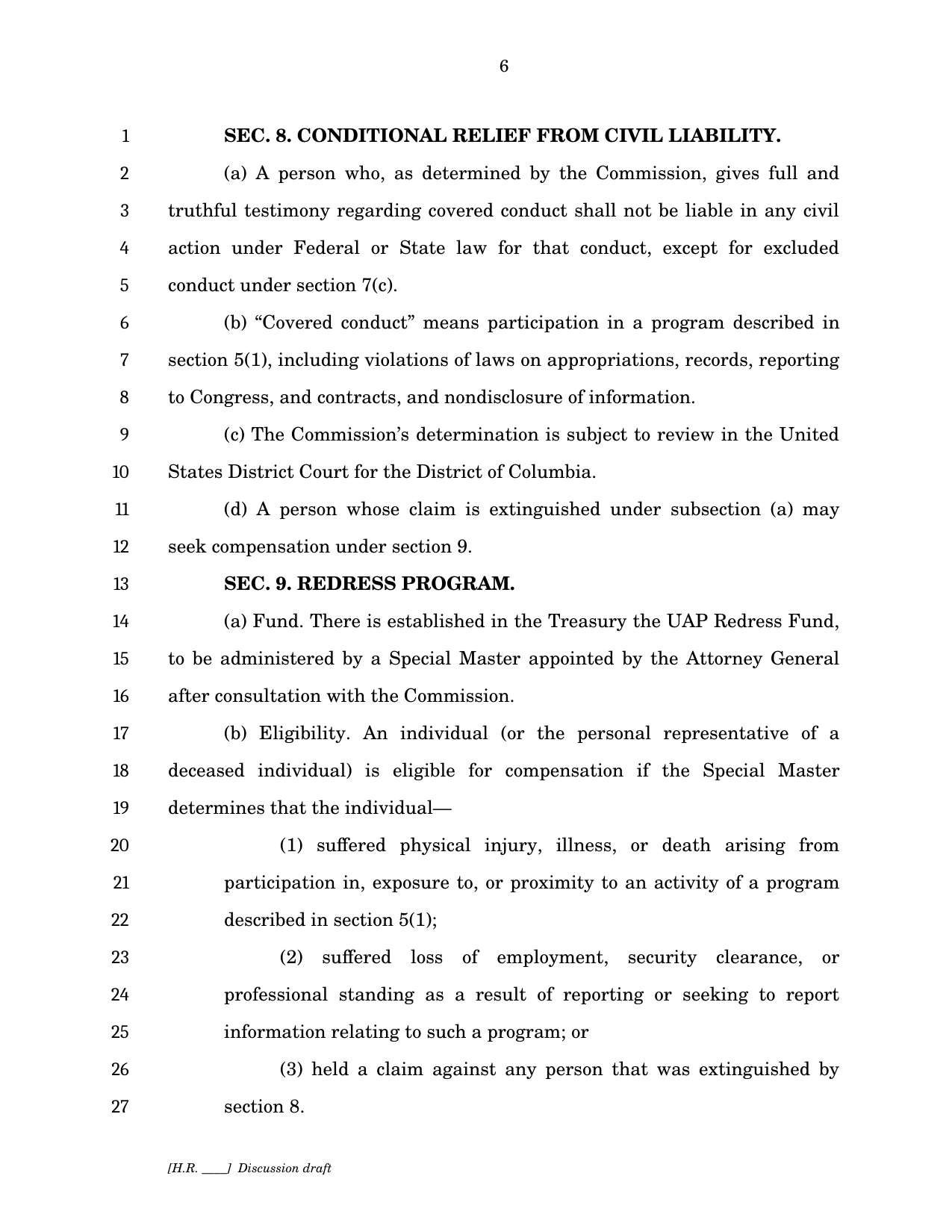 Form B3-1, page 6 of 11. The text version follows the pages.