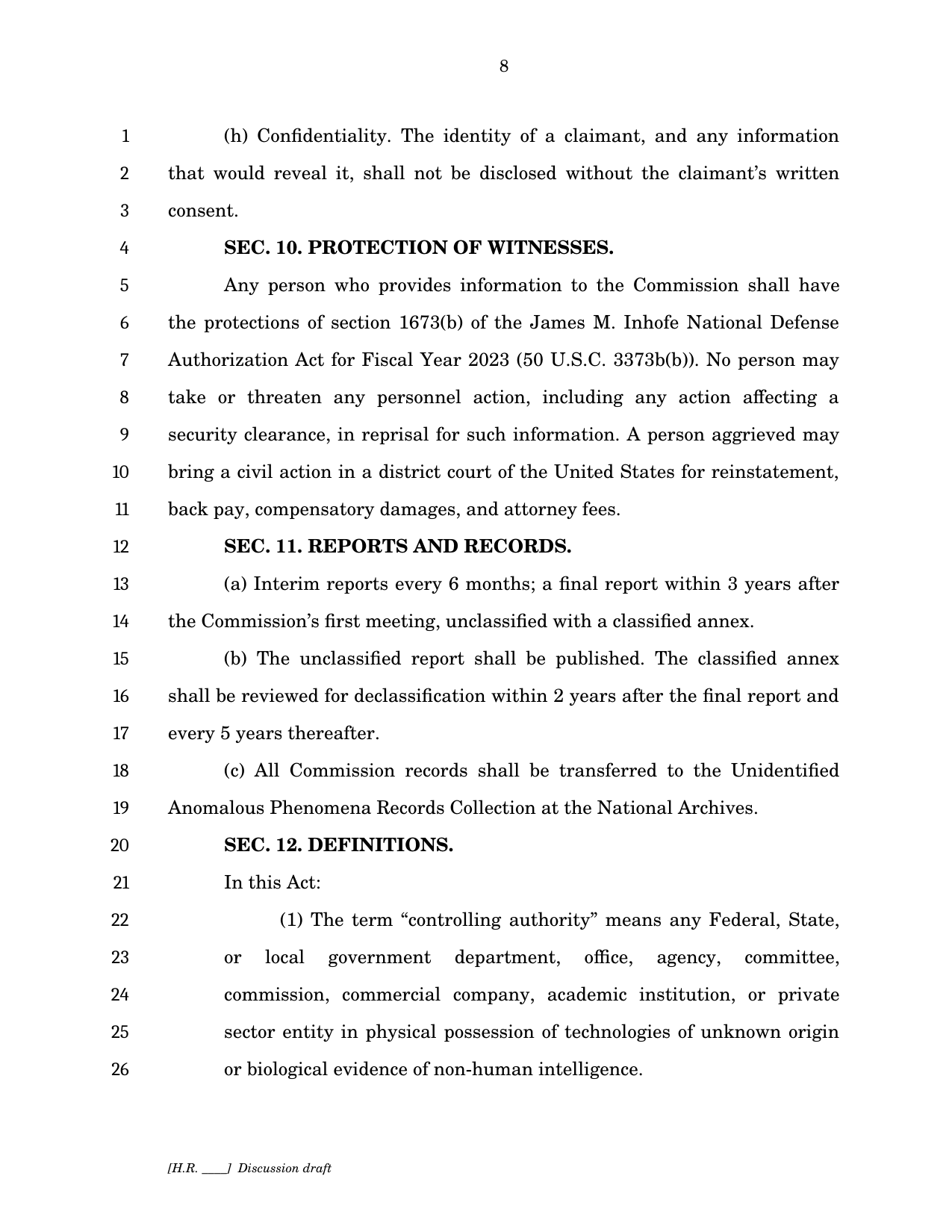 Form B3-1, page 8 of 11. The text version follows the pages.