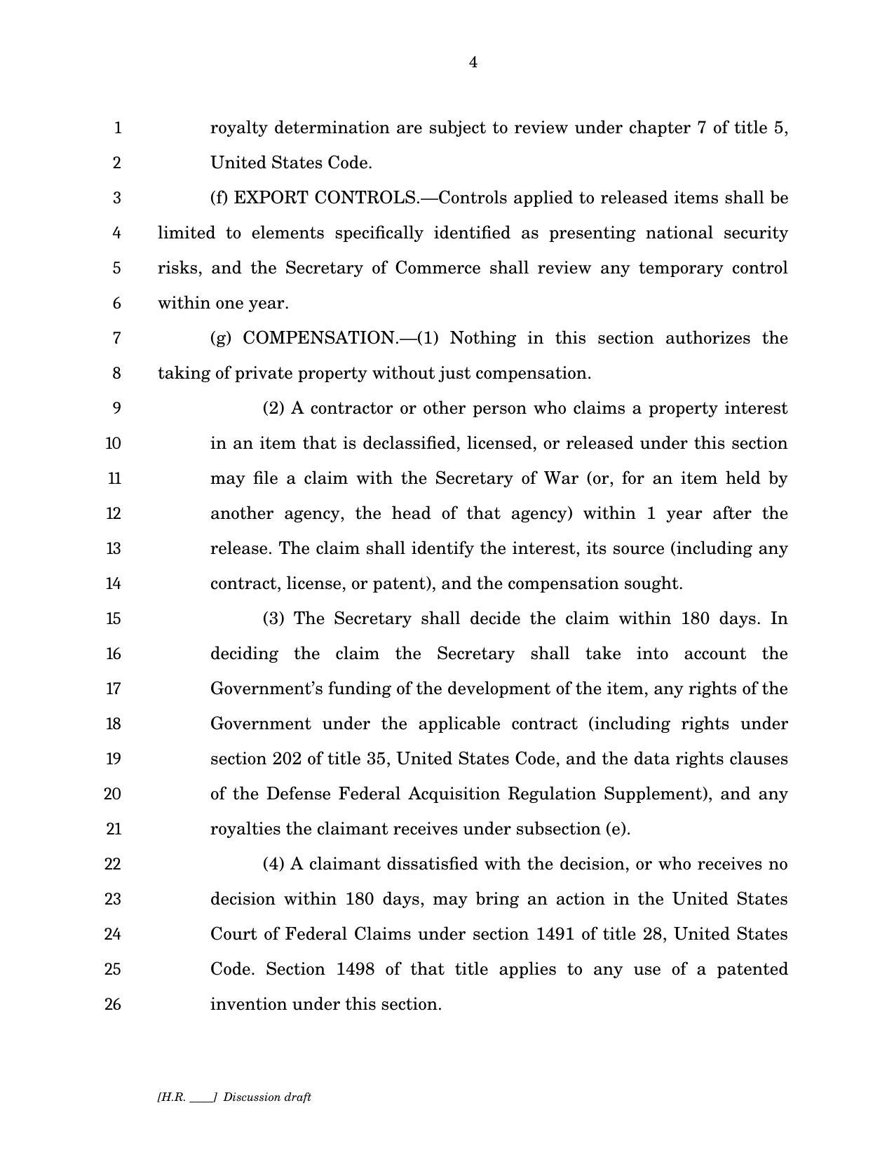 Form D6-1, page 4 of 5. The text version follows the pages.