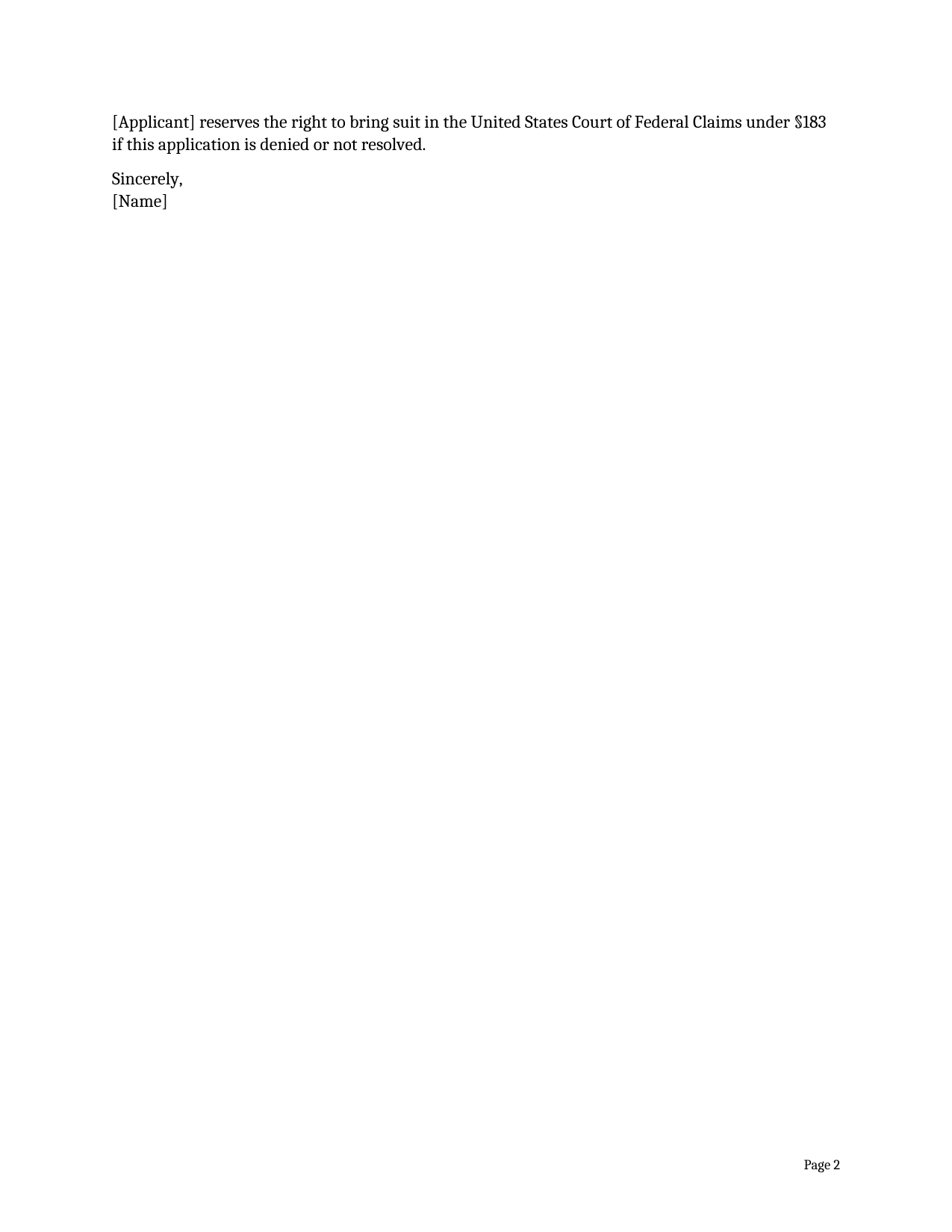 Form E2-1, page 2 of 2. The text version follows the pages.