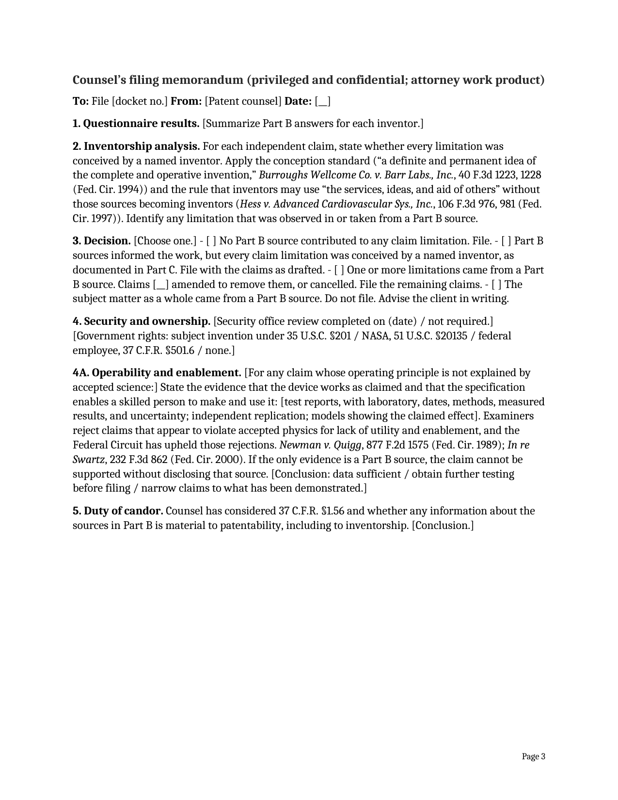 Form E6-1, page 3 of 3. The text version follows the pages.