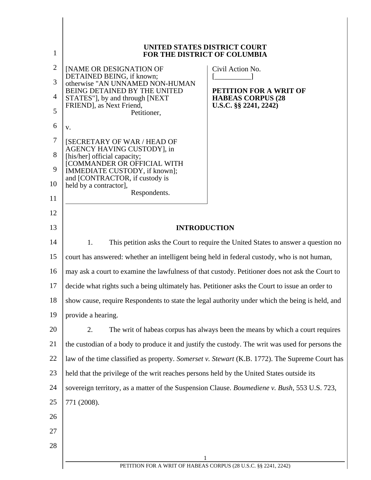 Form F1-1, page 1 of 6. The text version follows the pages.