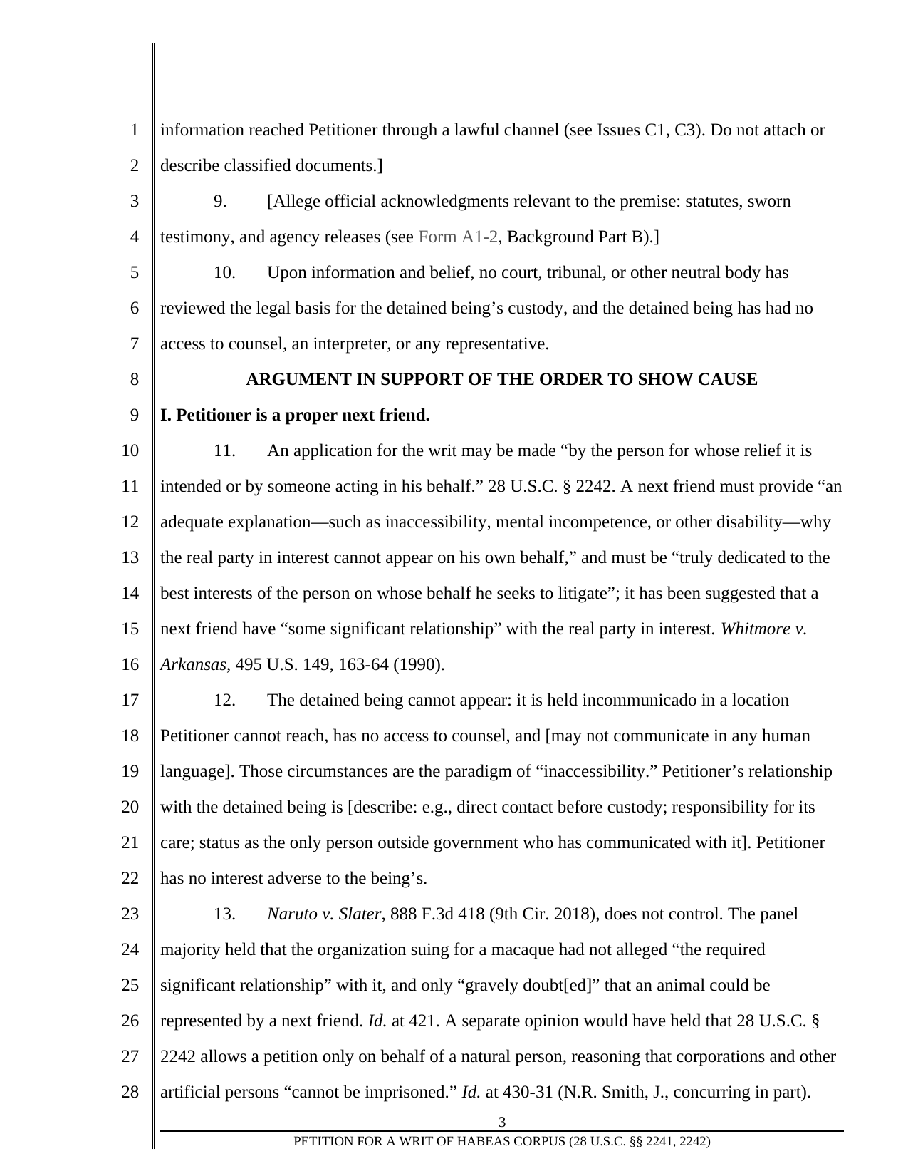 Form F1-1, page 3 of 6. The text version follows the pages.