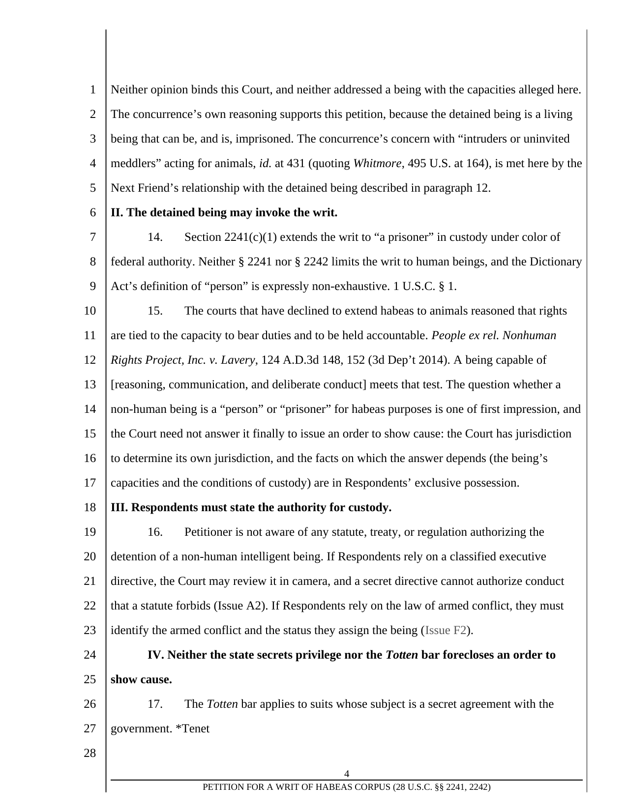 Form F1-1, page 4 of 6. The text version follows the pages.