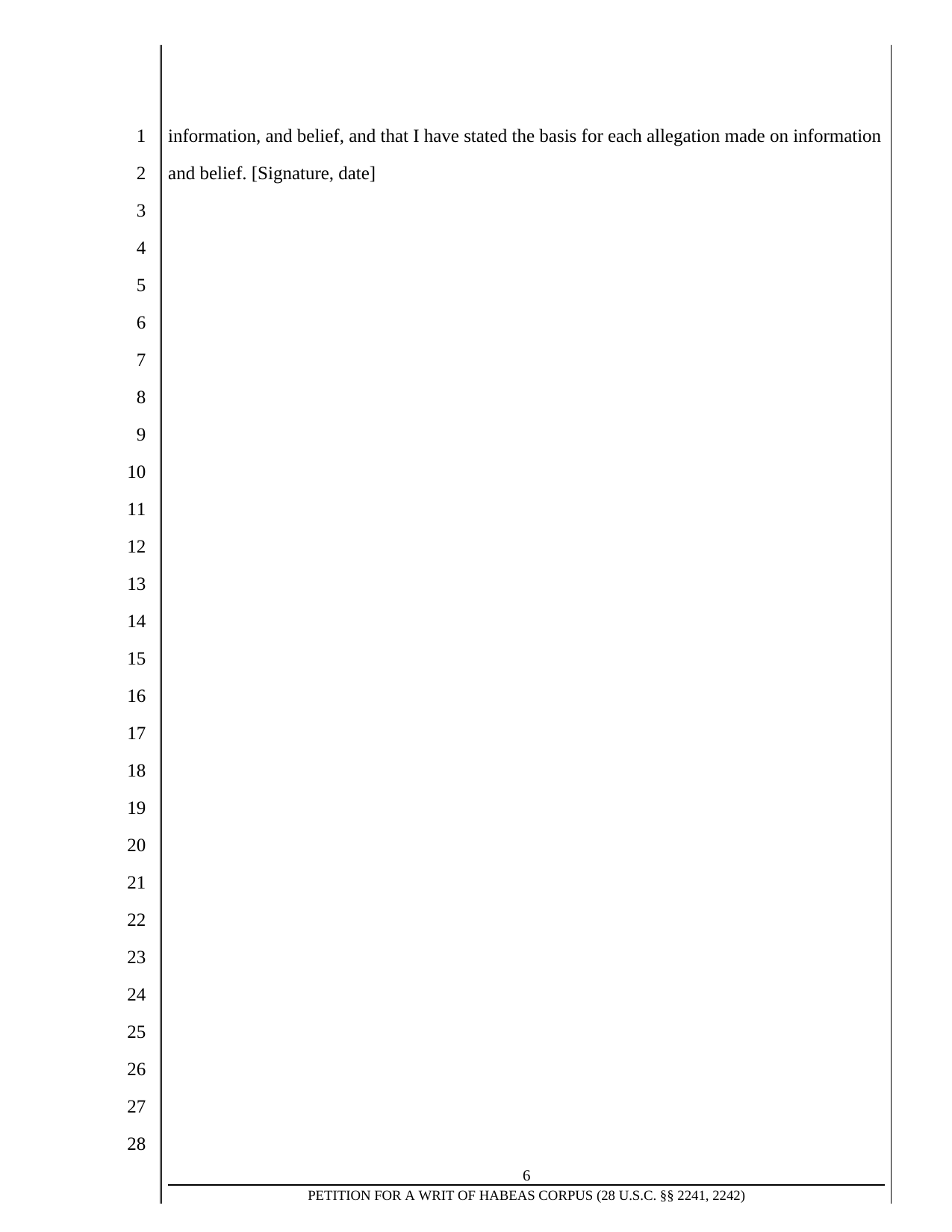 Form F1-1, page 6 of 6. The text version follows the pages.