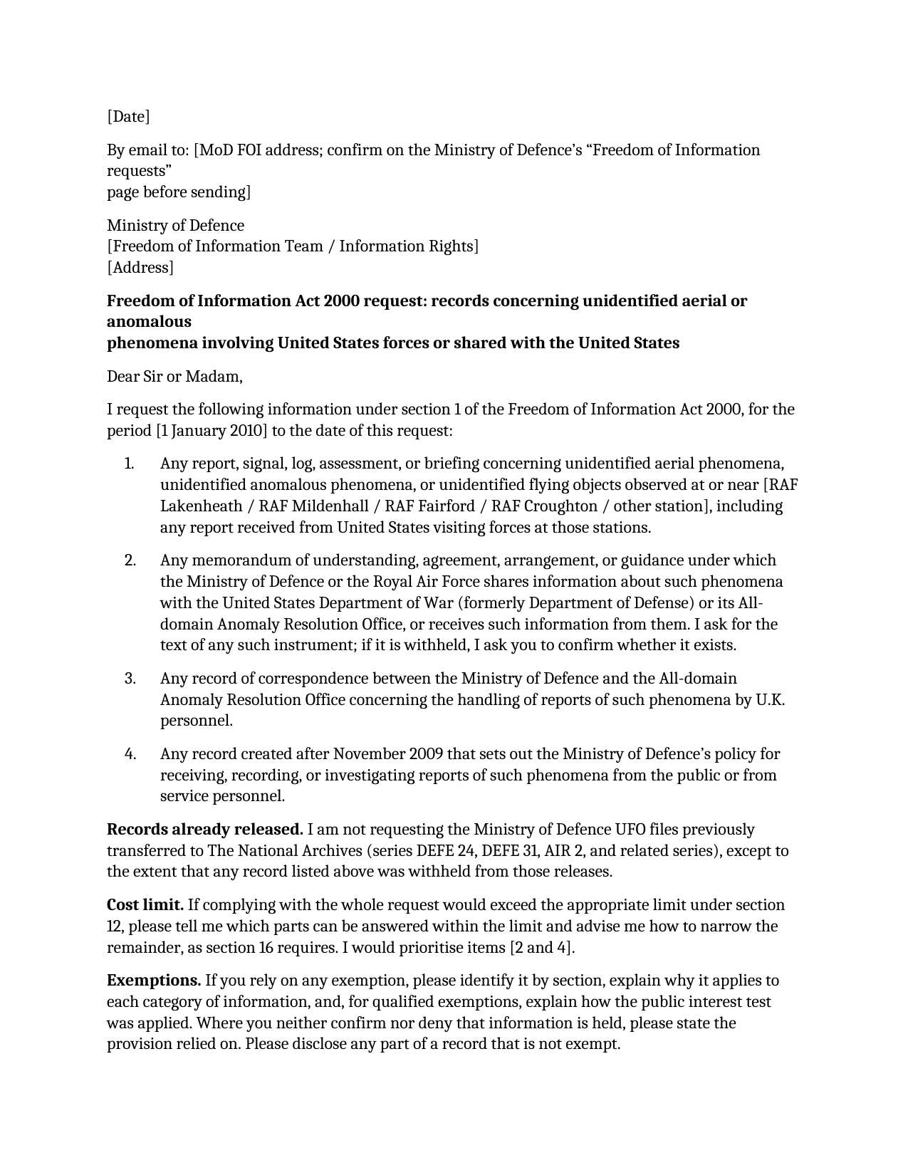 Form F6-1, page 1 of 2. The text version follows the pages.