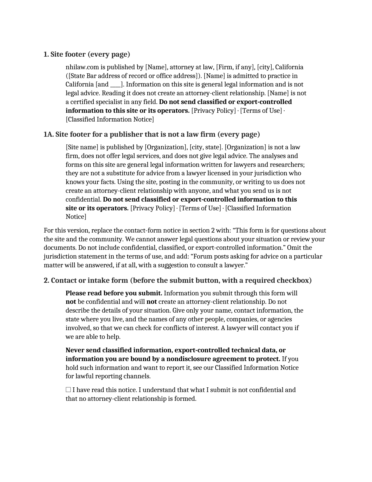 Form G2-1, page 1 of 3. The text version follows the pages.